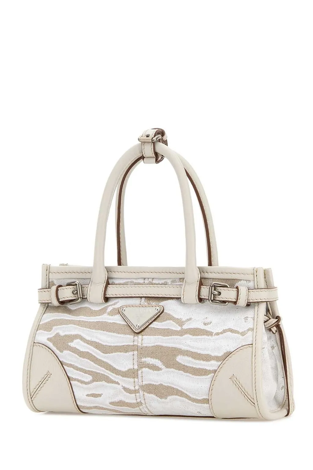 Prada Bonnie Printed Canvas Tote Bag