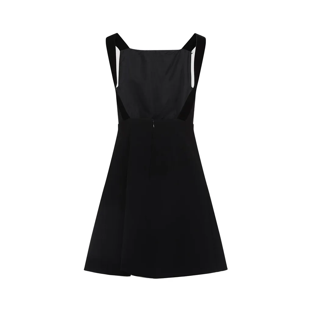 Prada Bow Detailed Cady Mini Dress