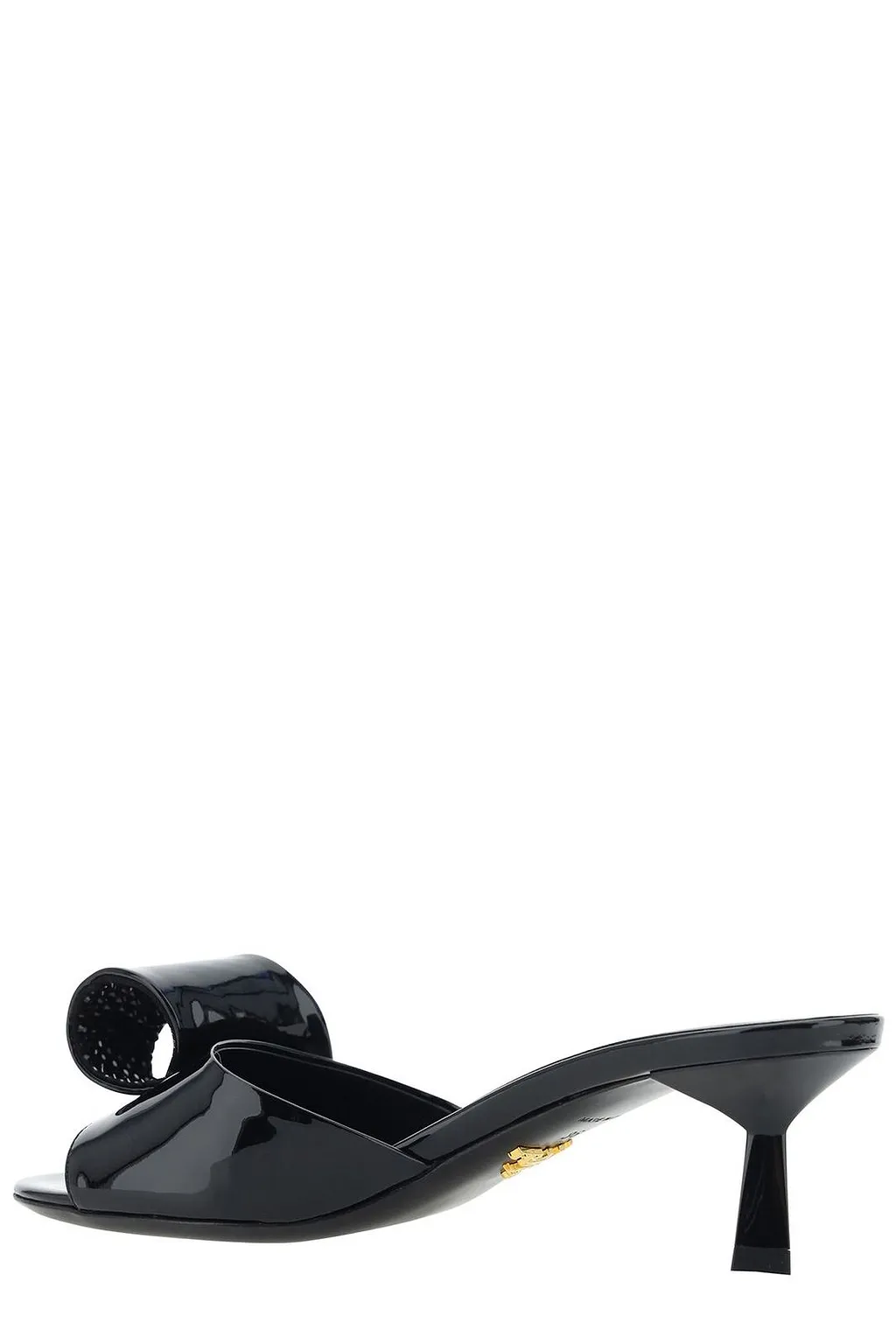 Prada Bow-Detailed Slip-On Sandals