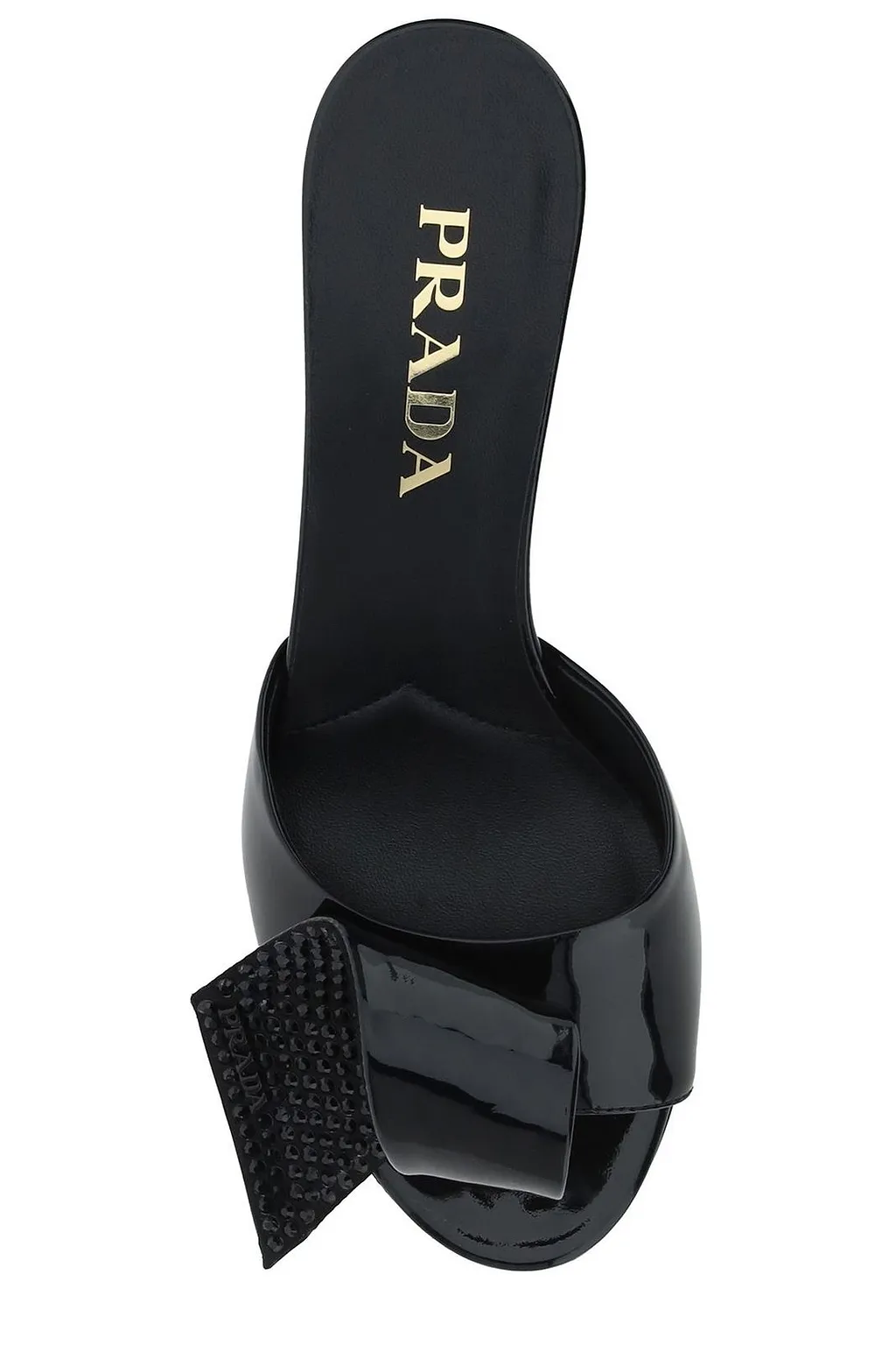 Prada Bow-Detailed Slip-On Sandals