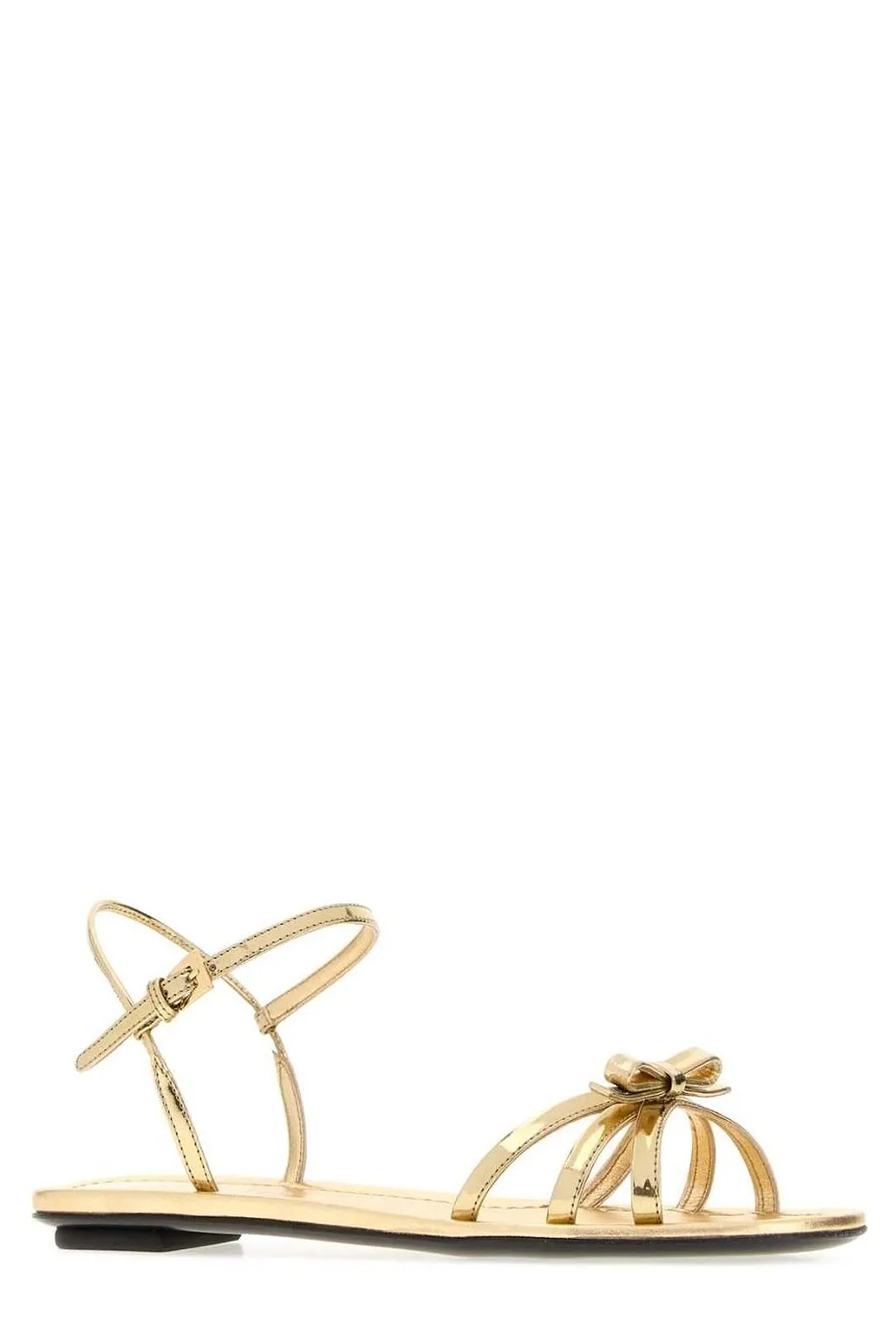 Prada Bow-Strap Flat Sandals