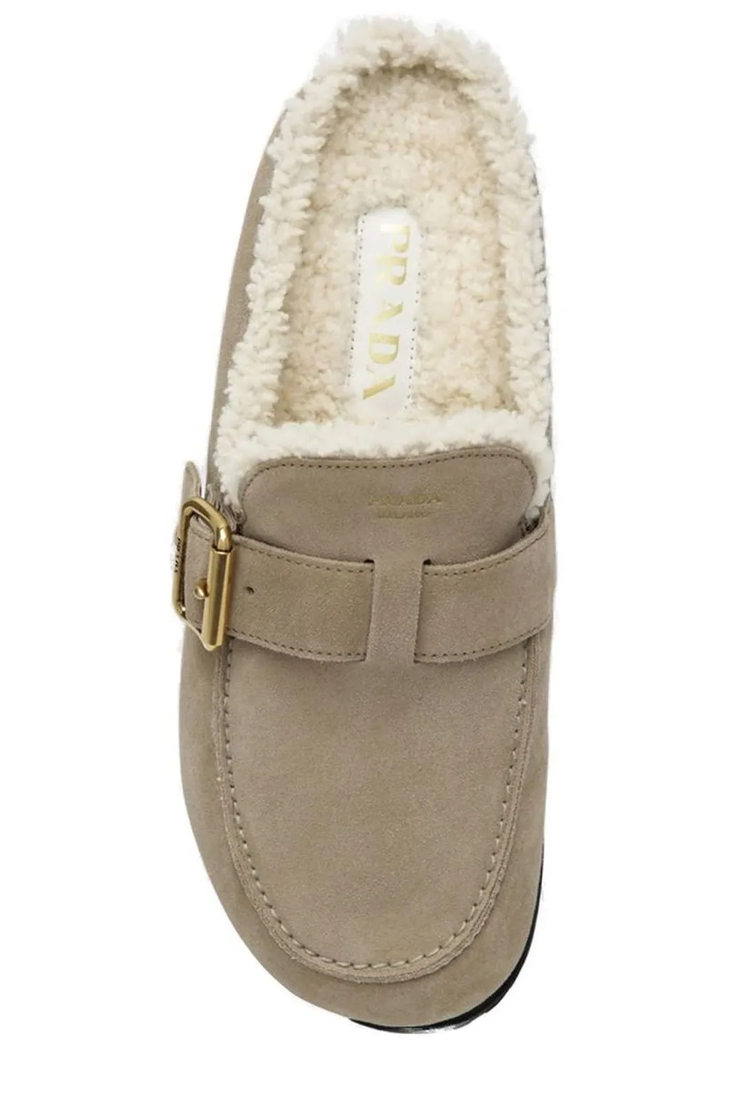 Prada Buckle-Fastened Slippers