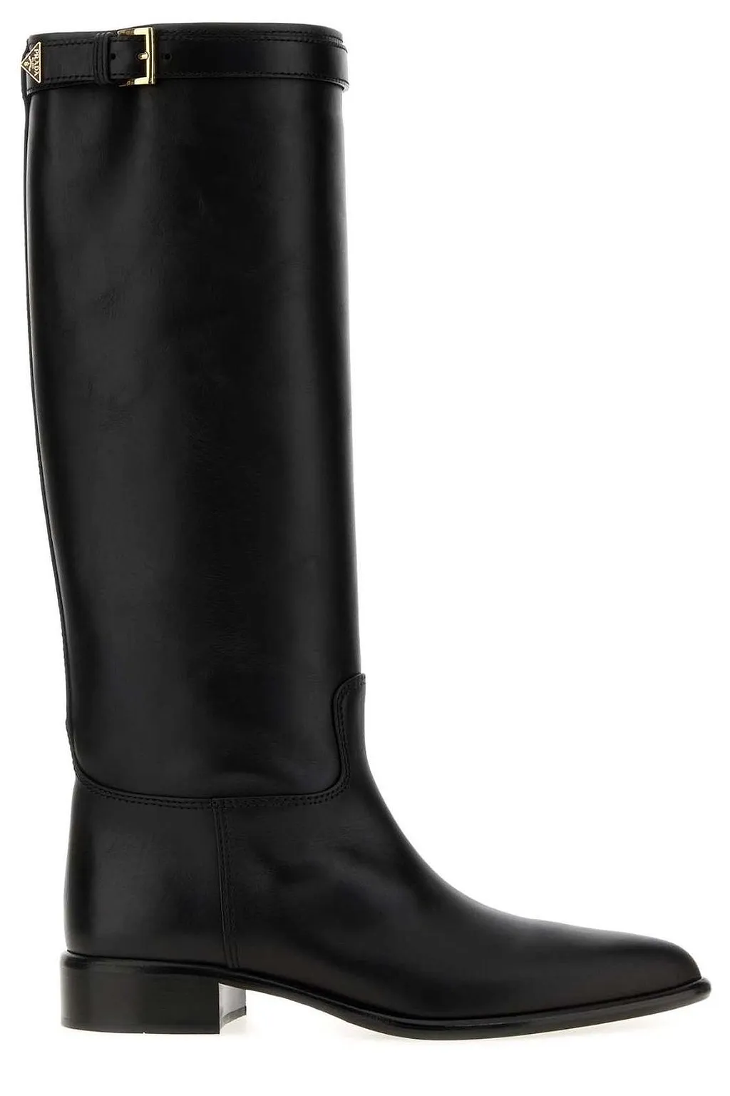 Prada Buckle-Detailed Boots