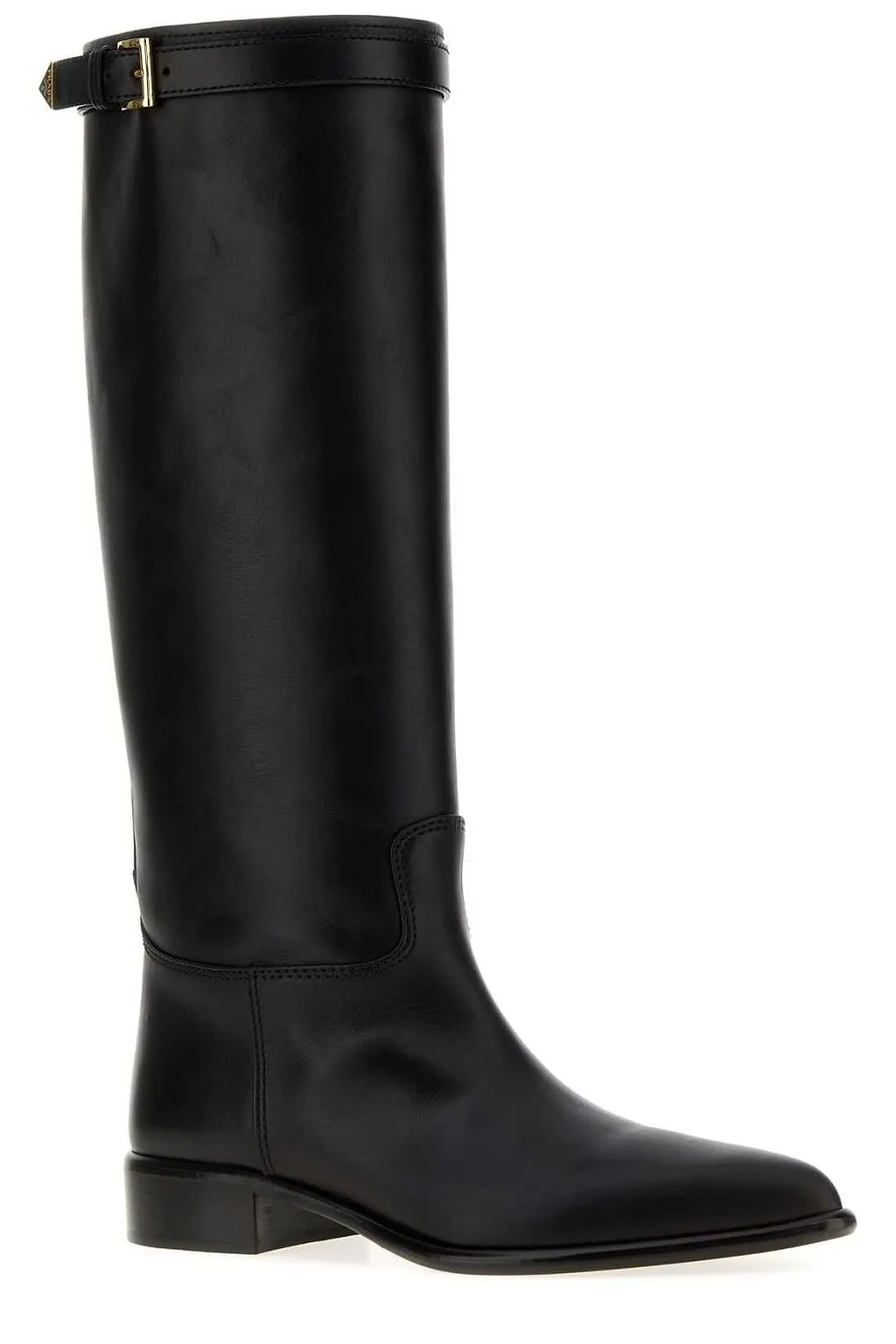 Prada Buckle-Detailed Boots