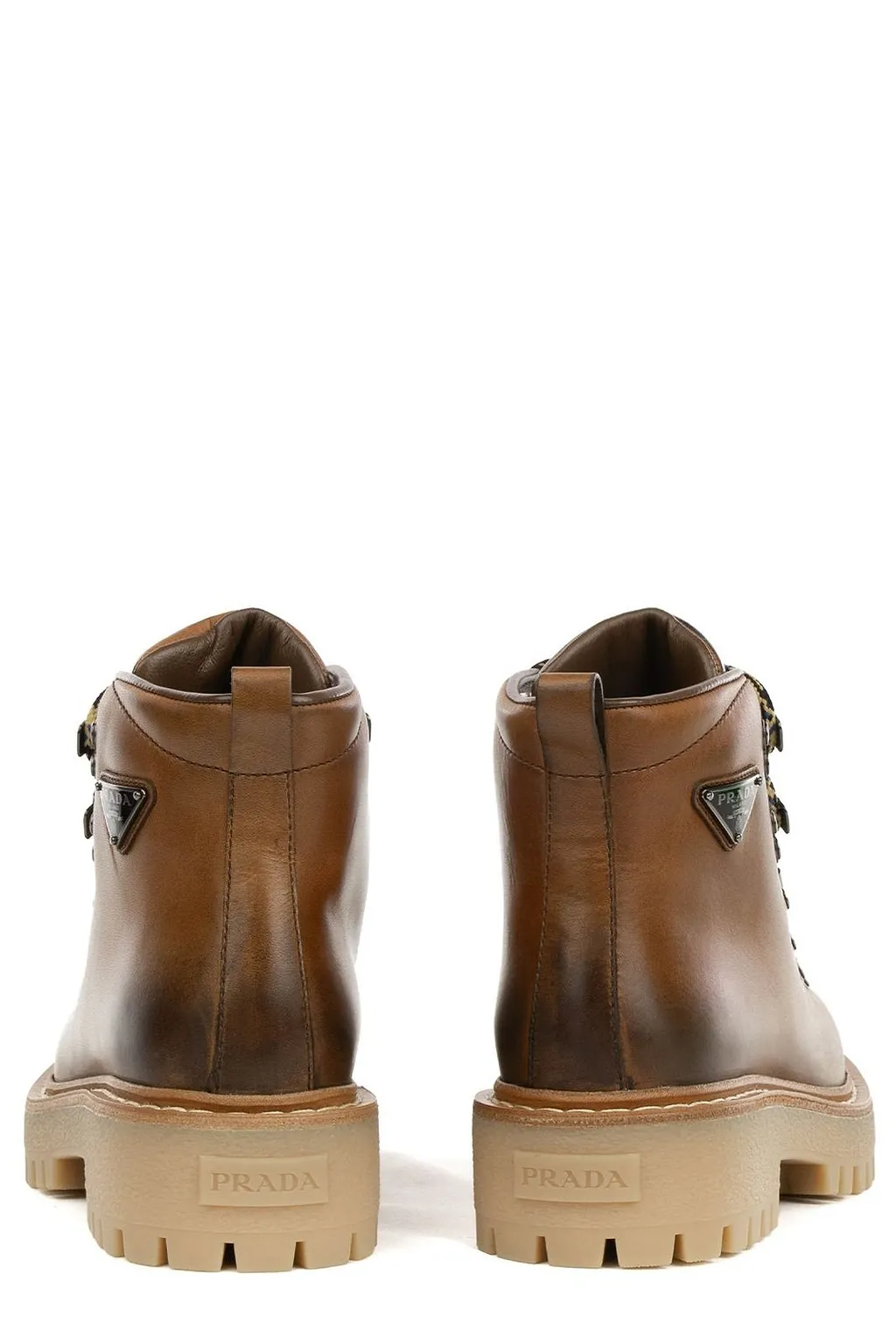 Prada Brandy Laced Boots