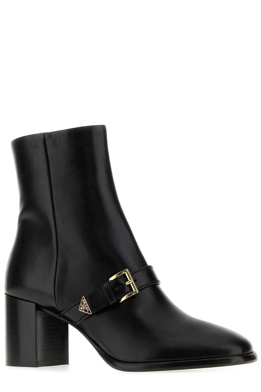 Prada Buckled Ankle Boots