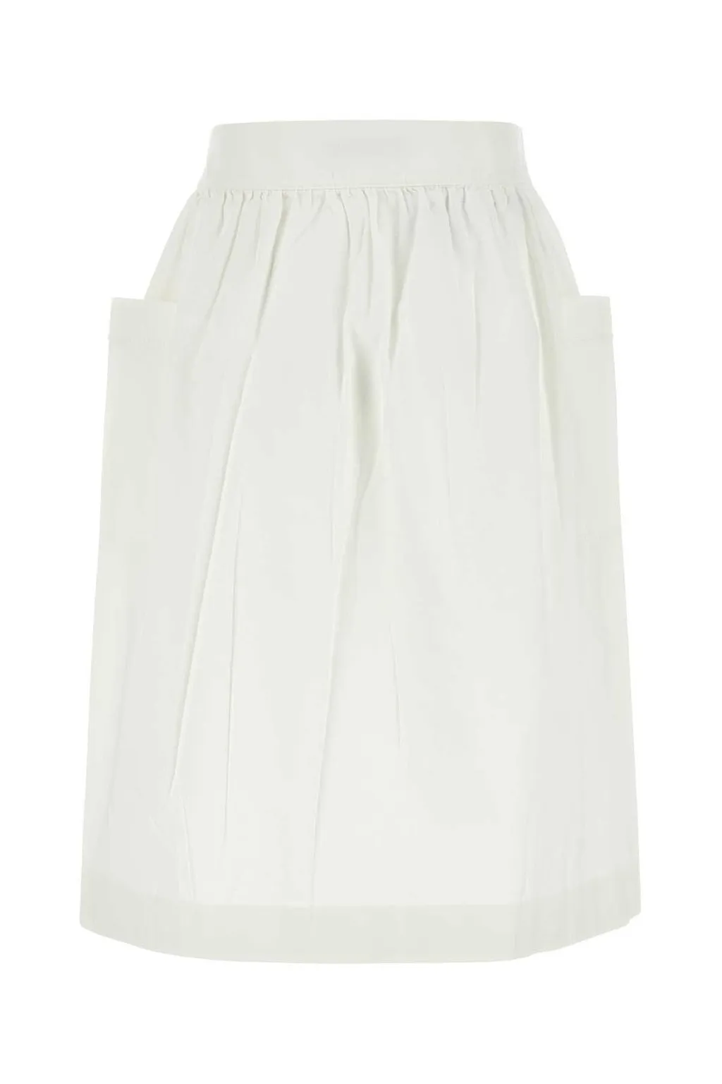 Prada Button-Detailed Skirt