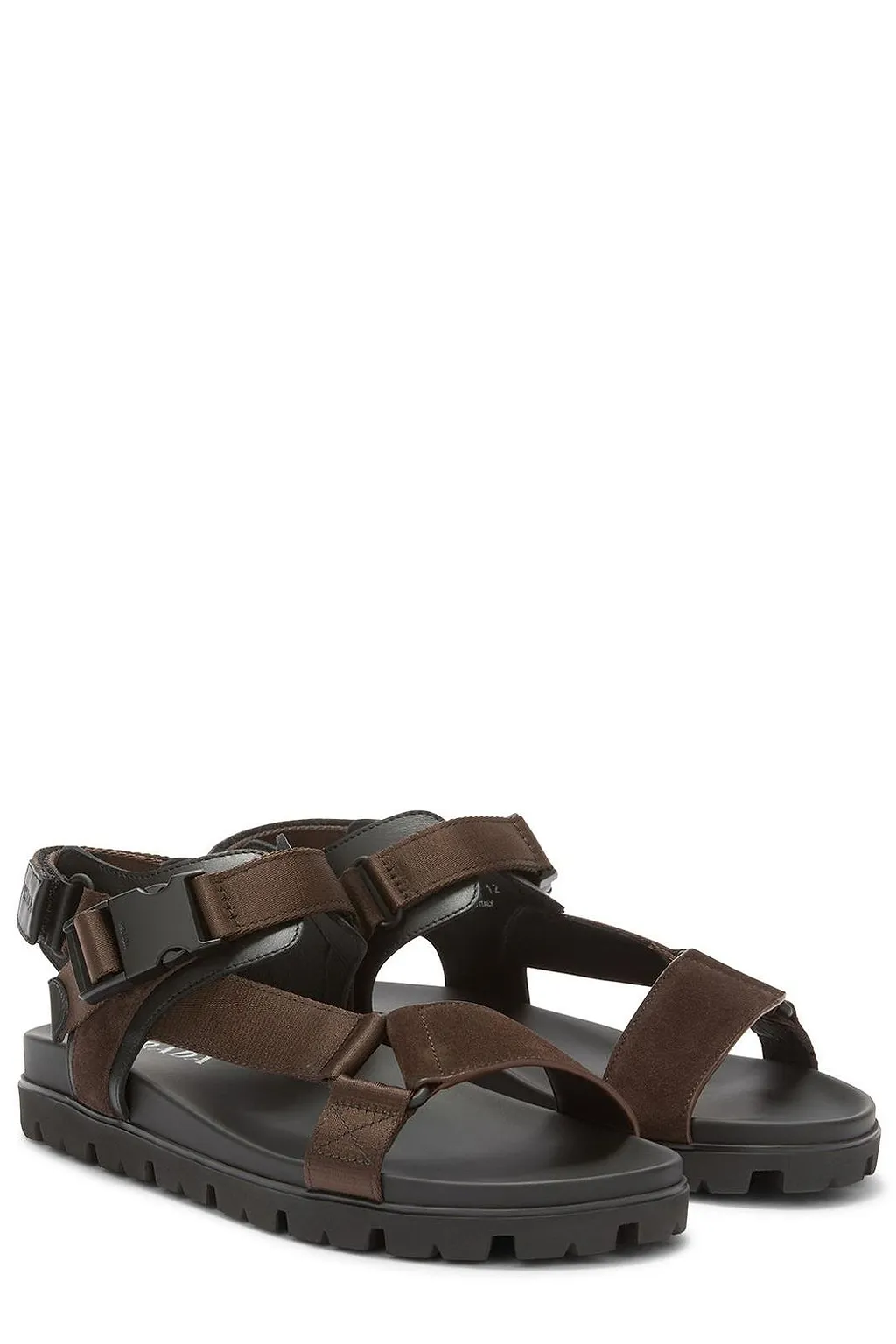 Prada Buckled Strappy Sandals