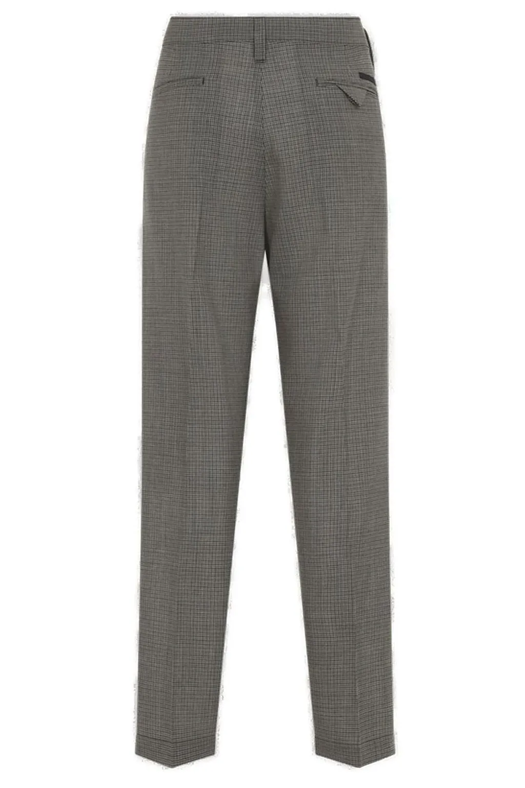 Prada Checked Tailored Pants