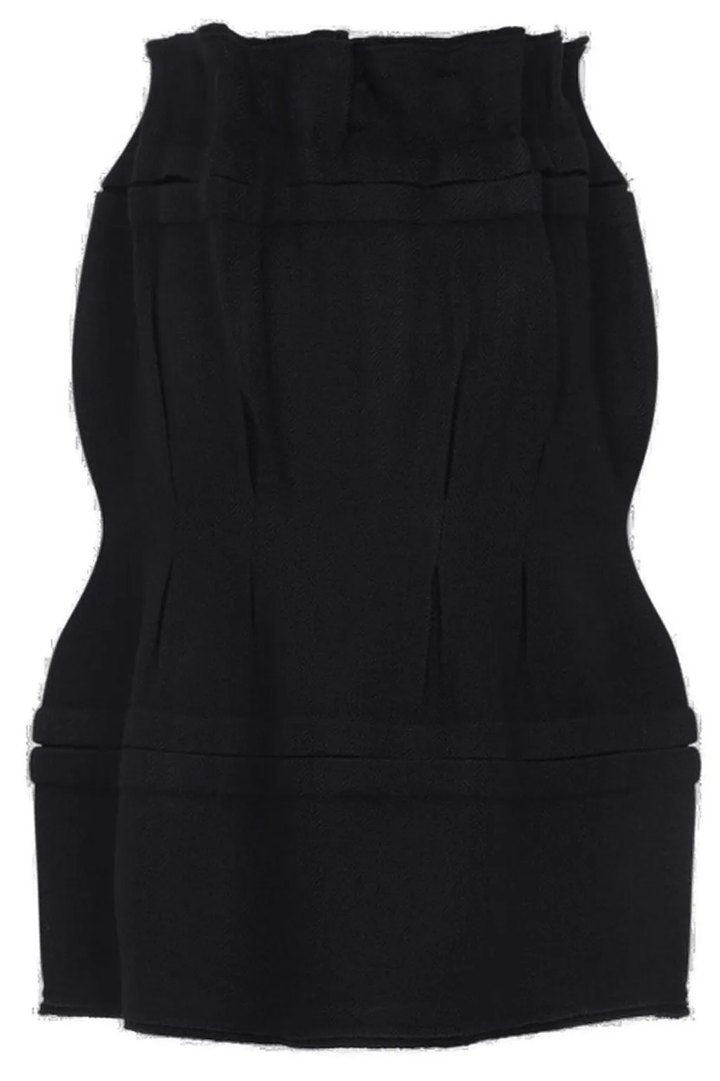 Prada Chevron Midi Skirt