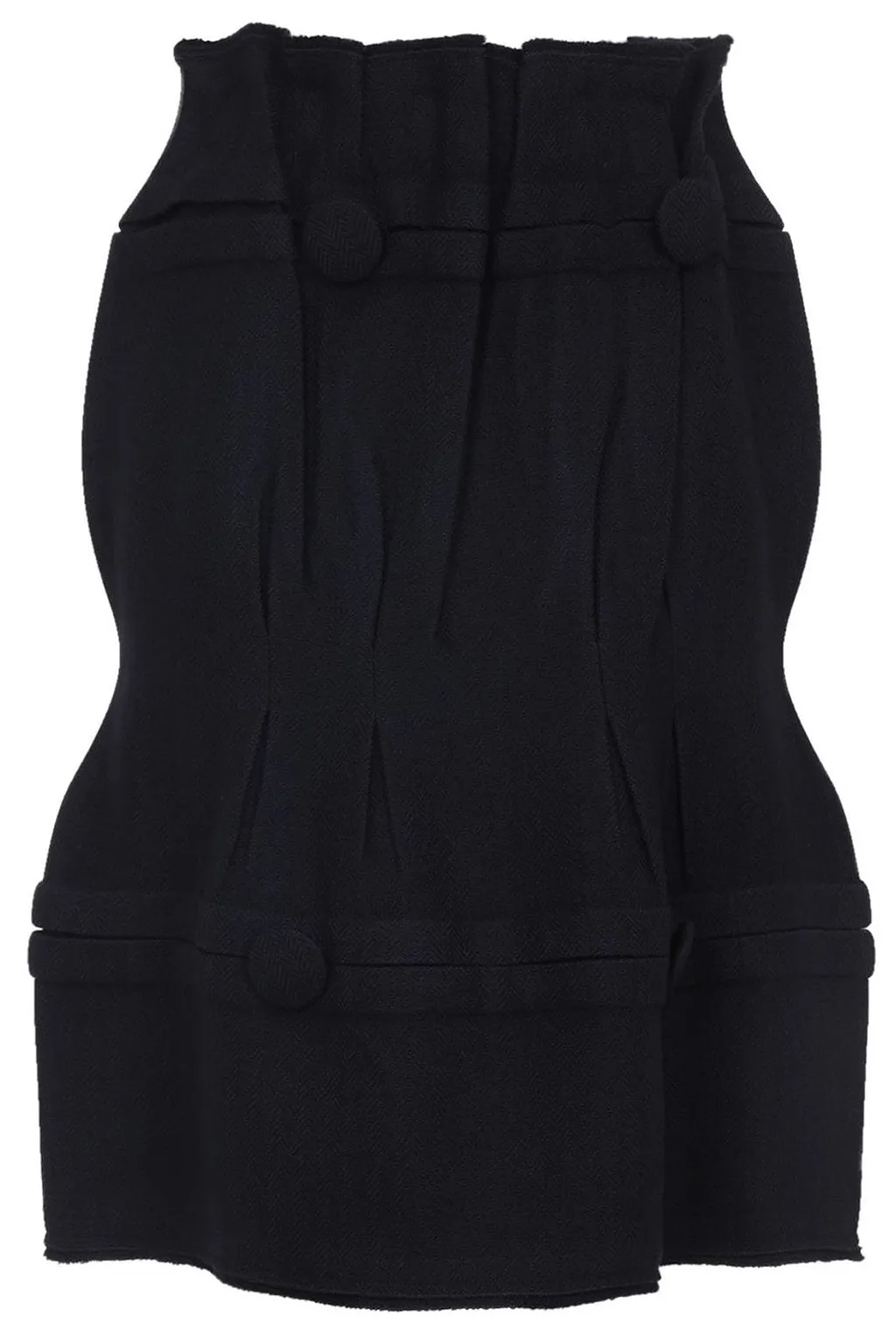 Prada Chevron Midi Skirt