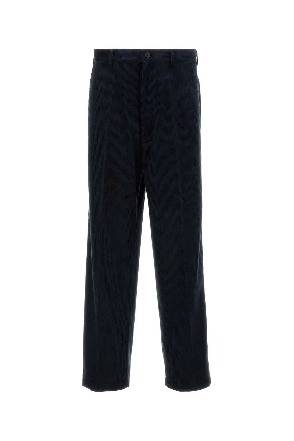 Prada Corduroy Straight Leg Trousers