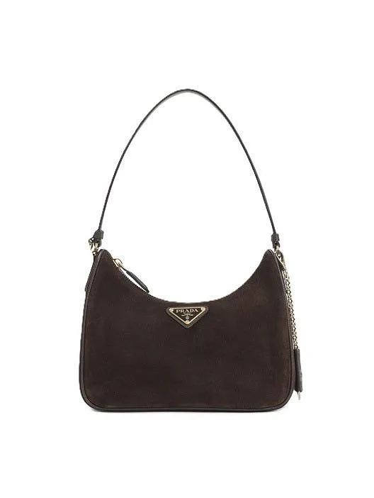 Prada Crescent Chain Shoulder Bag