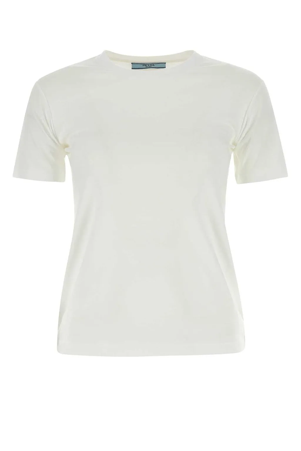 Prada Crewneck Jersey T-Shirt