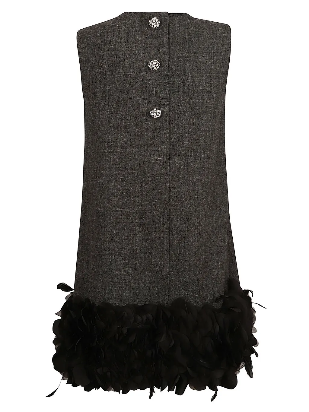 Prada Crewneck Sleeveless Dress