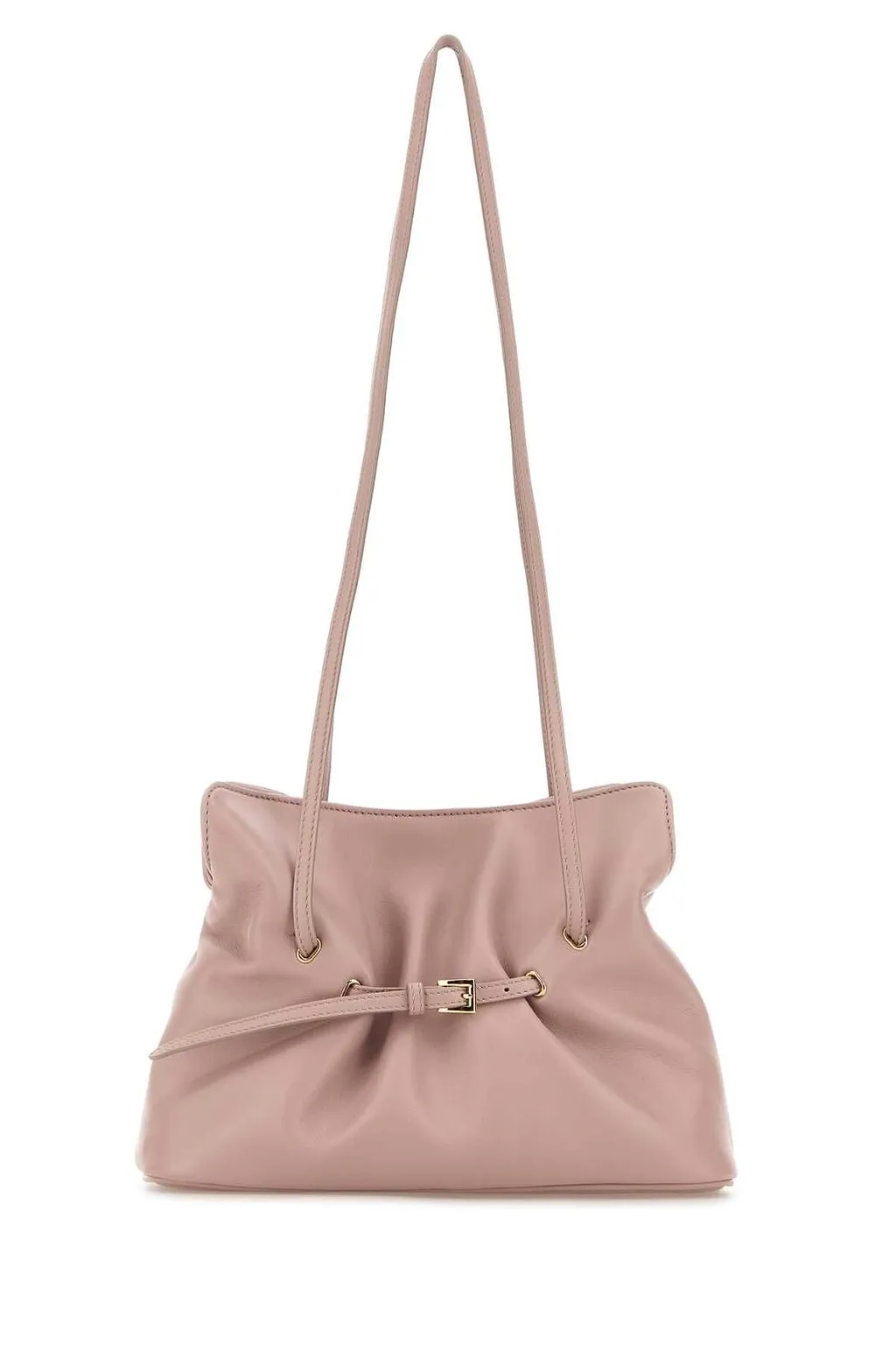 Prada Dada Buckle Detailed Small Bucket Bag