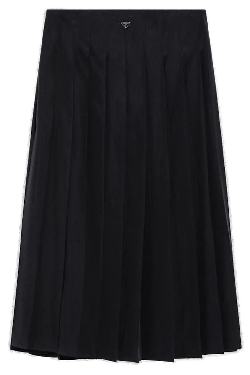 Prada Drawstring Pleated Skirt