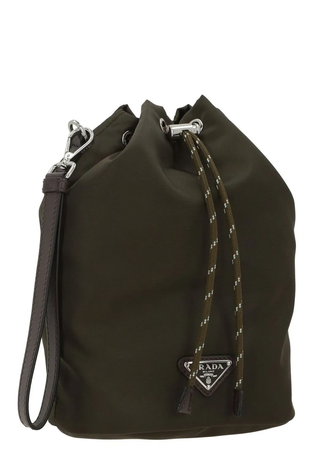 Prada Speedrock Drawstring Bucket Bag
