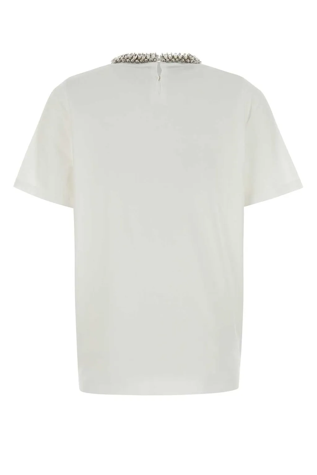 Prada Embellished Crewneck T-Shirt