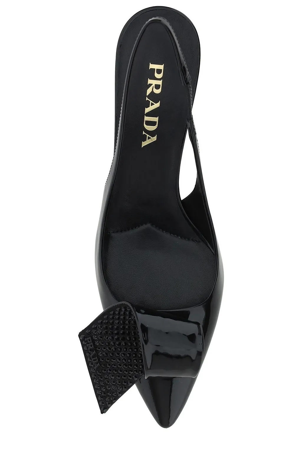 Prada Embellished Slingback Pumps