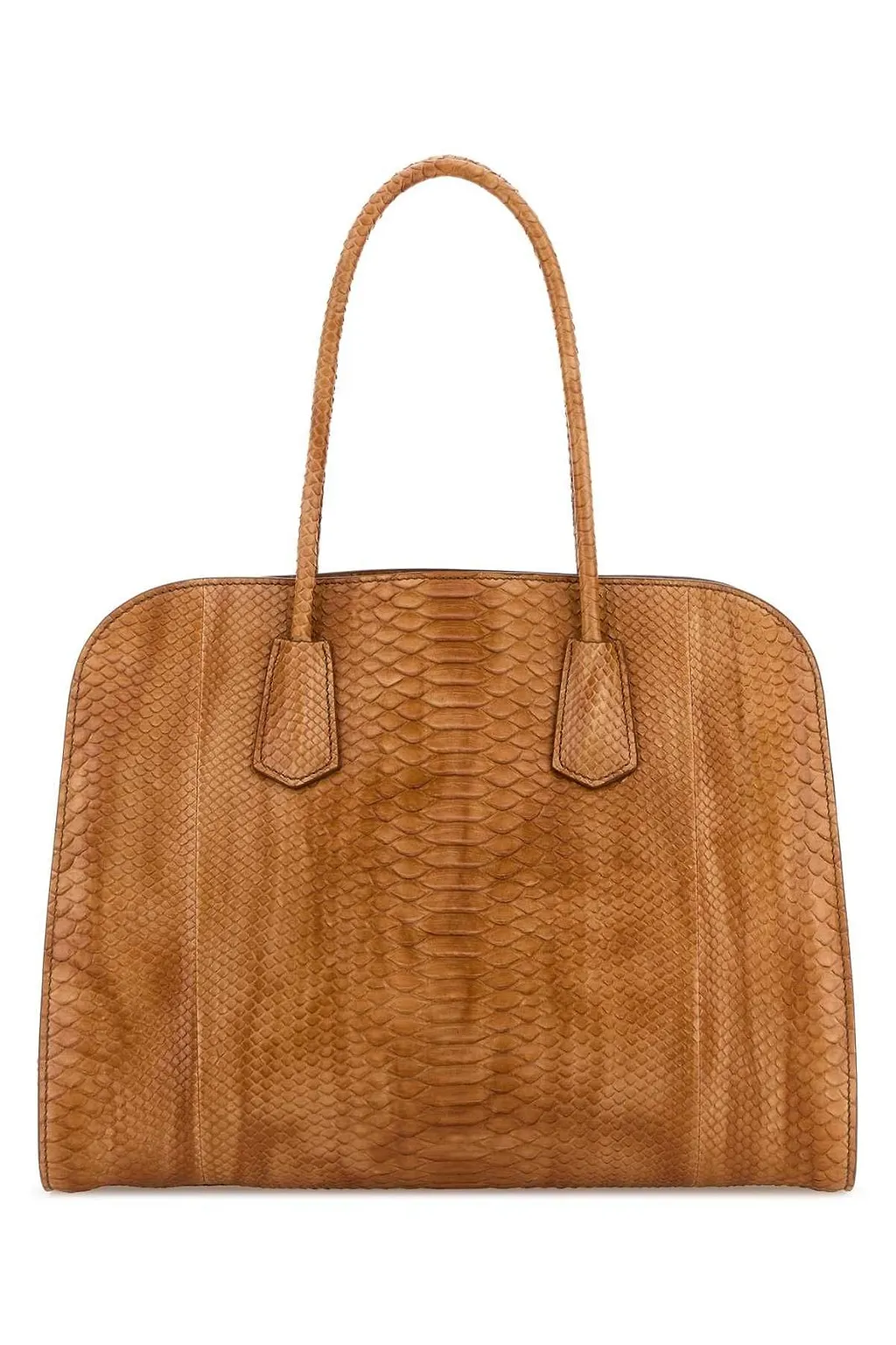 Prada Embossed Large Top Handle Bag