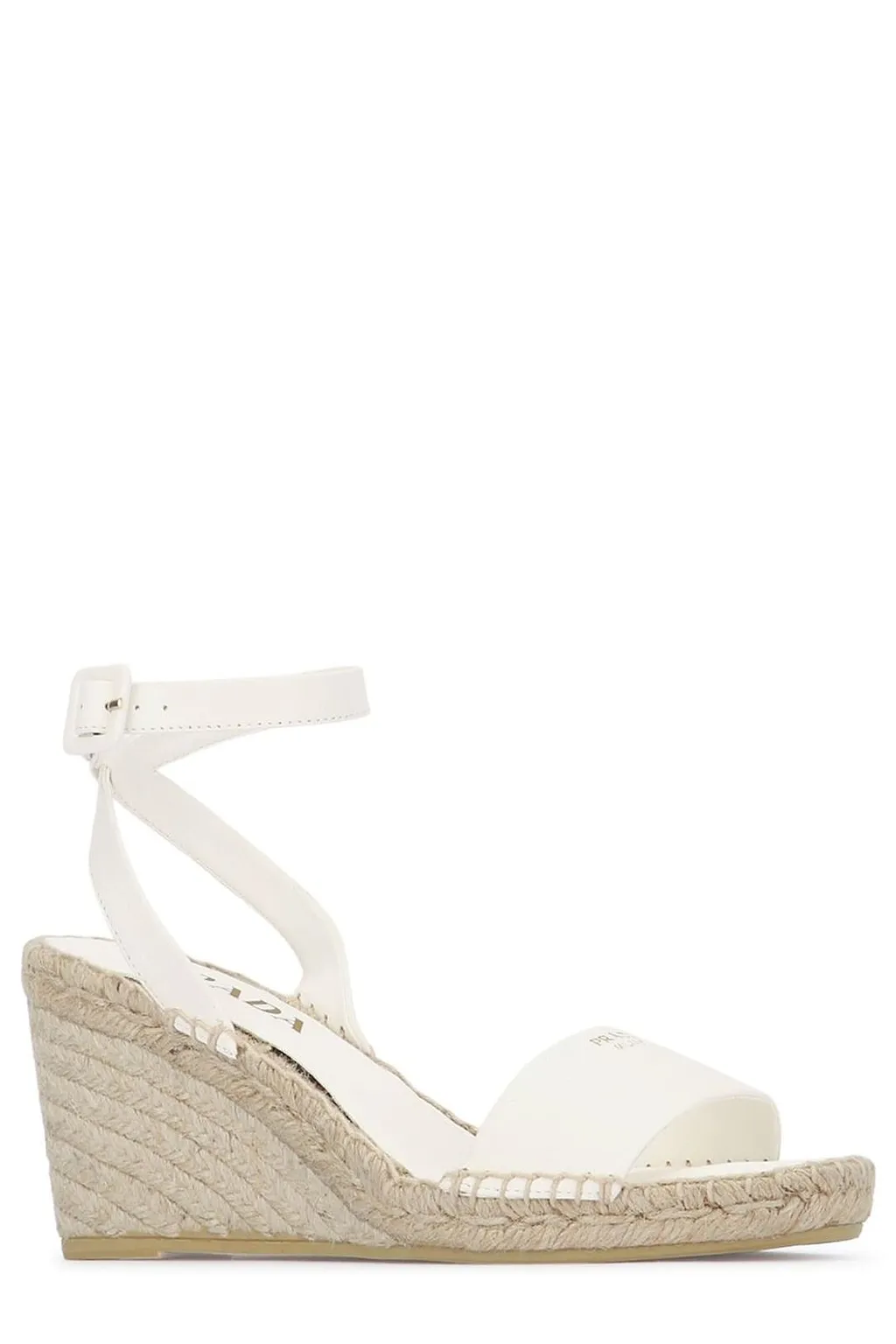 Prada Espadrille Wedge Sandals