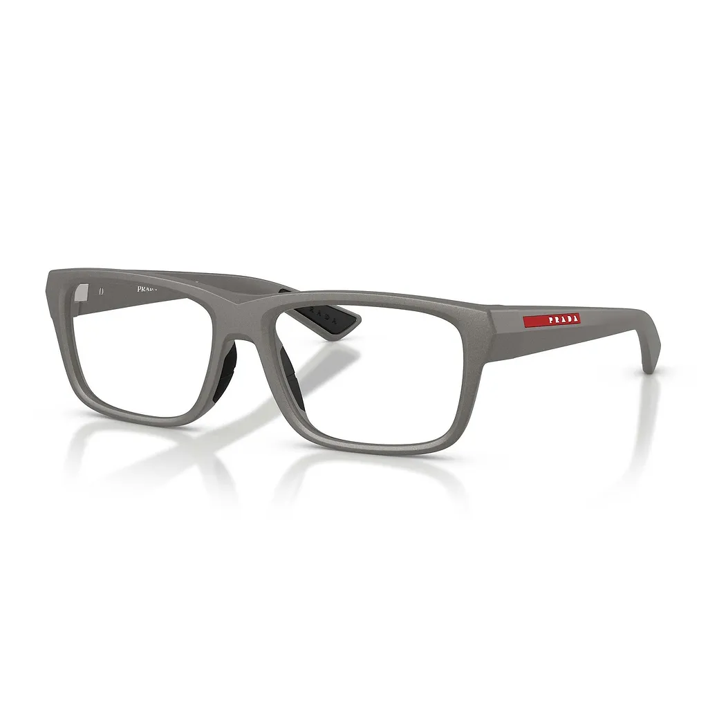 Prada Eyewear Linea Rossa Rectangle Frame Glasses