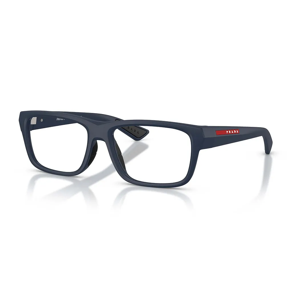 Prada Eyewear Linea Rossa Rectangle Frame Glasses