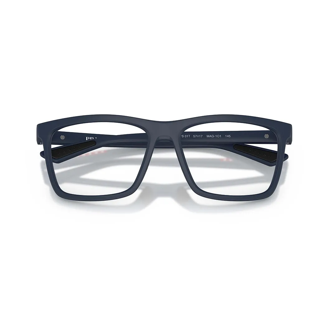 Prada Eyewear Linea Rossa Square Frame Glasses