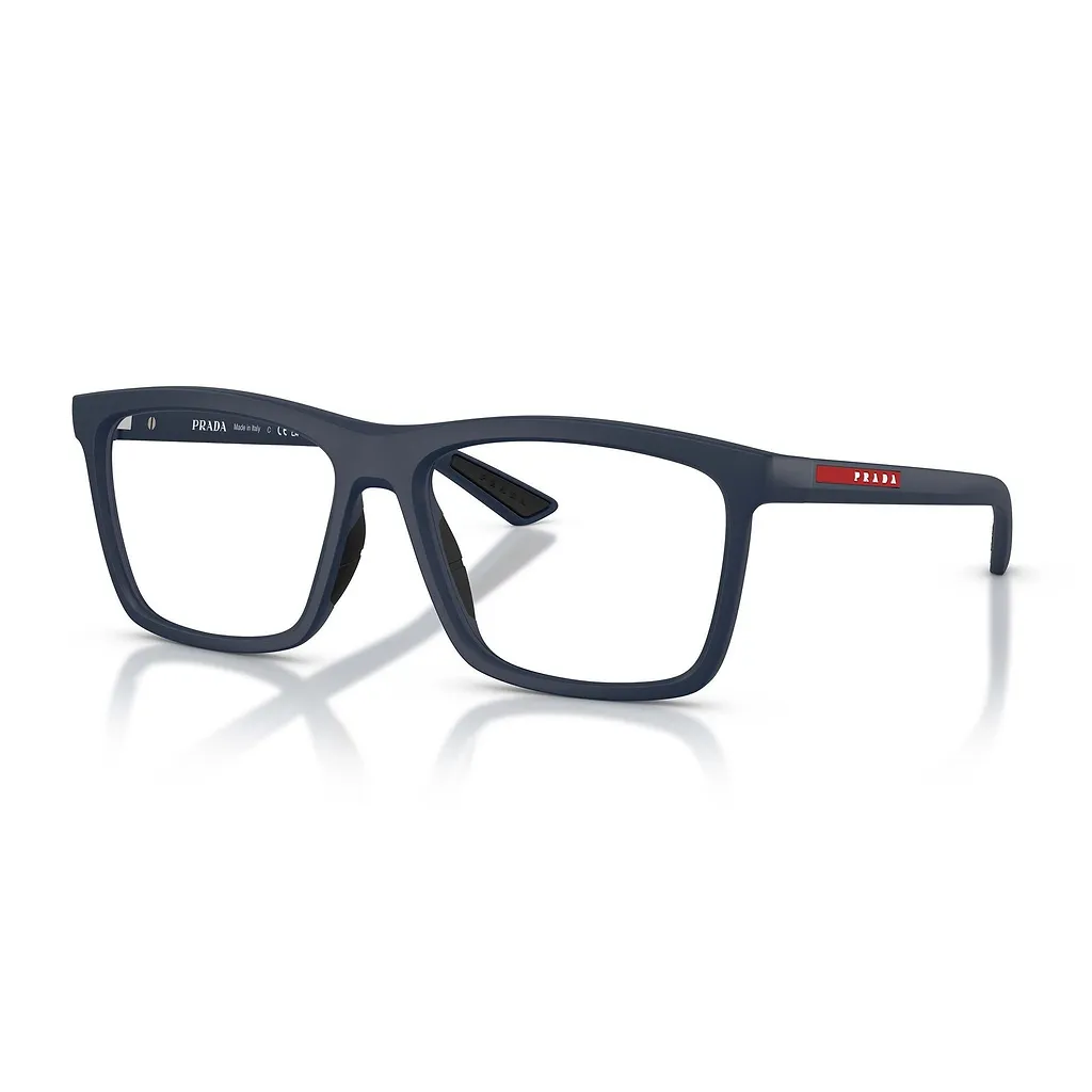 Prada Eyewear Linea Rossa Square Frame Glasses