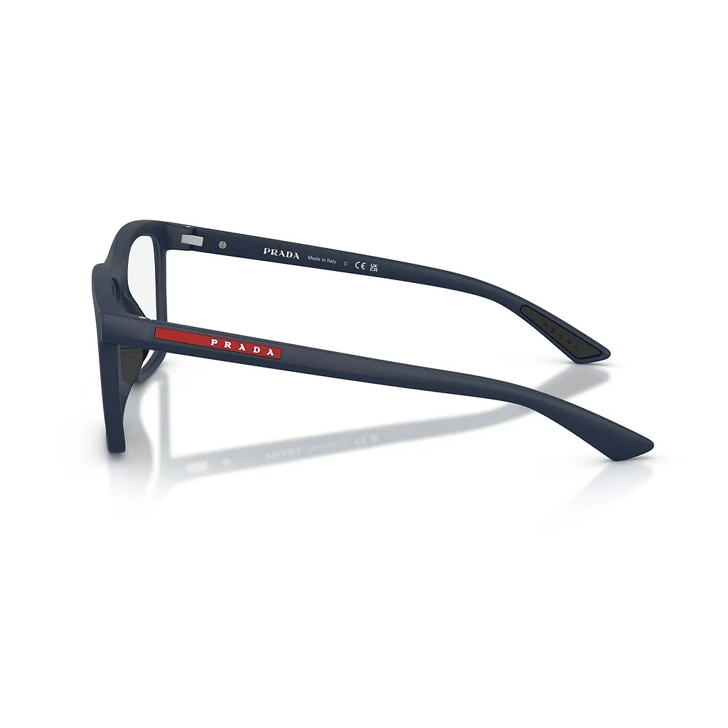 Prada Eyewear Linea Rossa Square Frame Glasses