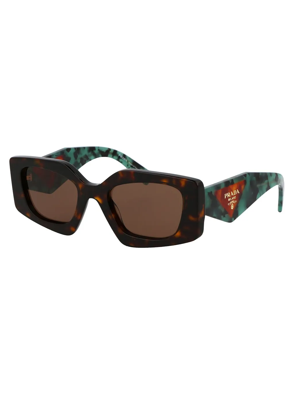 Prada Eyewear Rectangular Frame Sunglasses