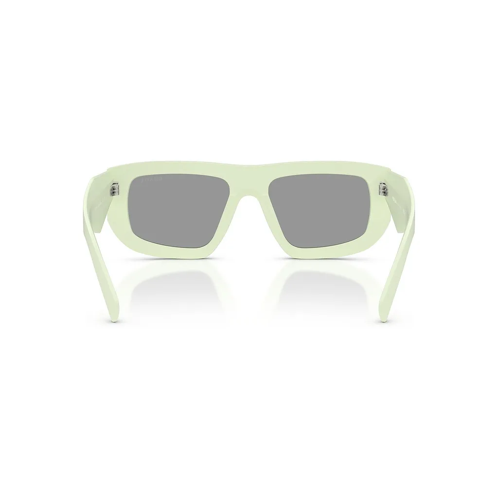 Prada Eyewear Triangle Logo Geometric Frame Sunglasses