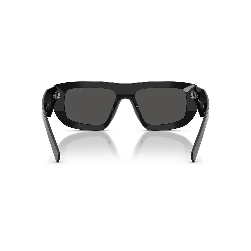 Prada Eyewear Triangle Logo Geometric Frame Sunglasses