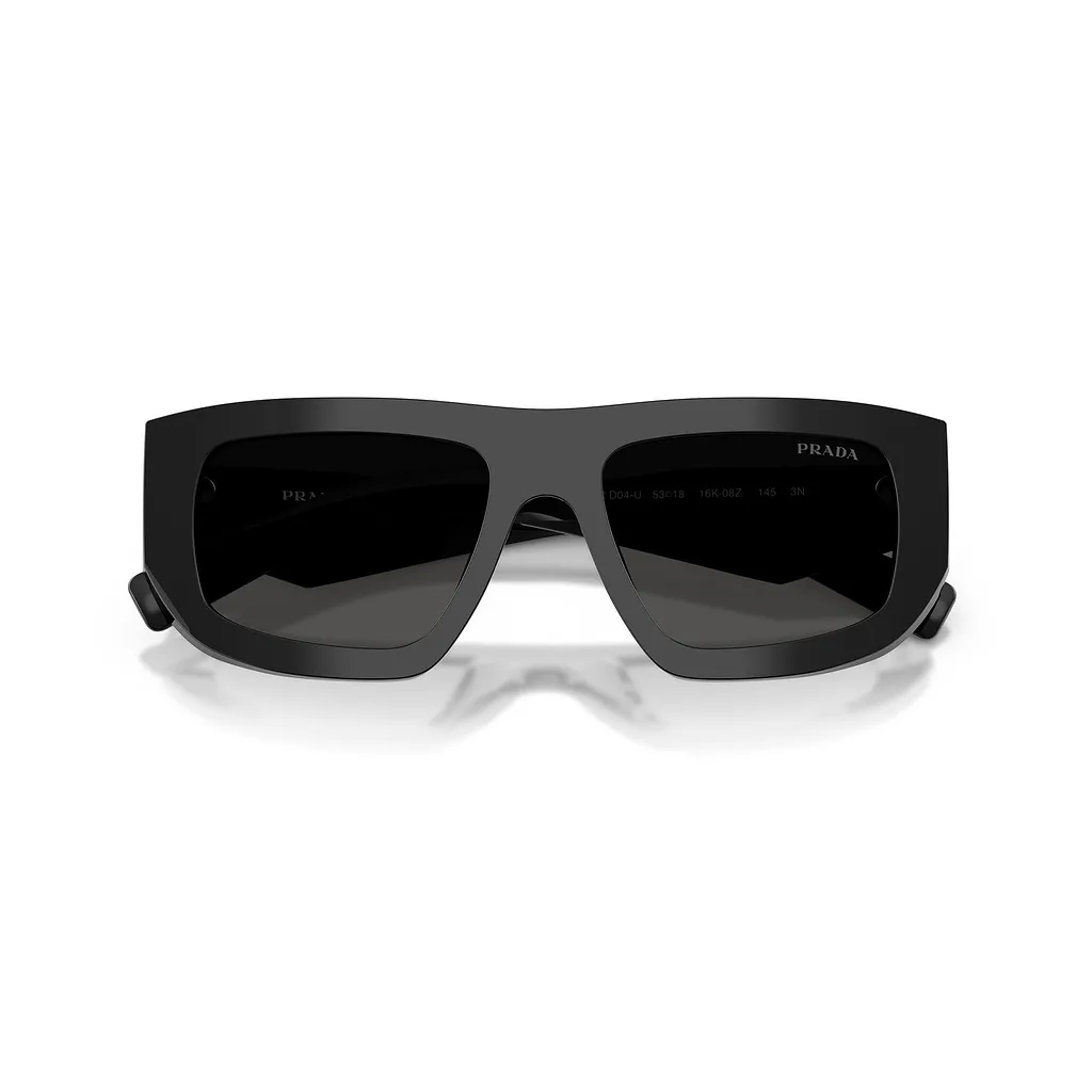 Prada Eyewear Triangle Logo Geometric Frame Sunglasses