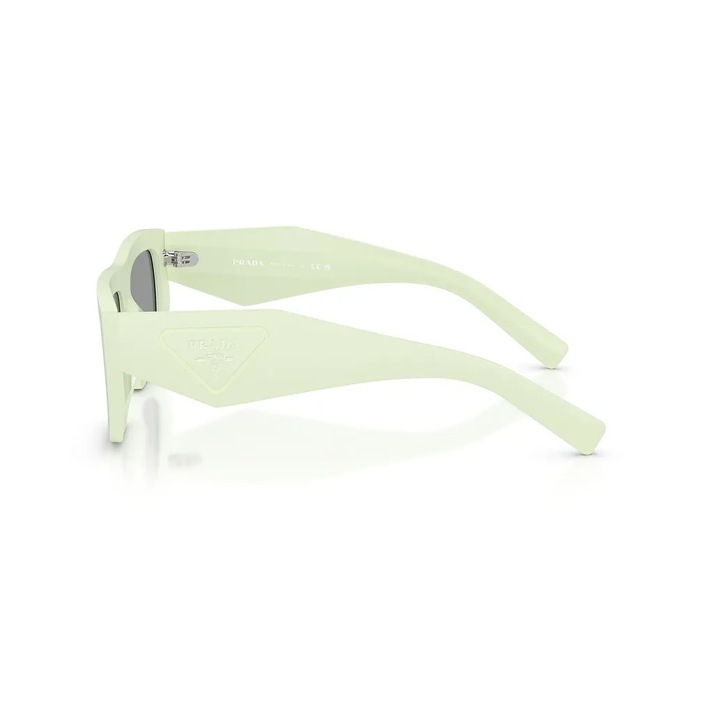 Prada Eyewear Triangle Logo Geometric Frame Sunglasses