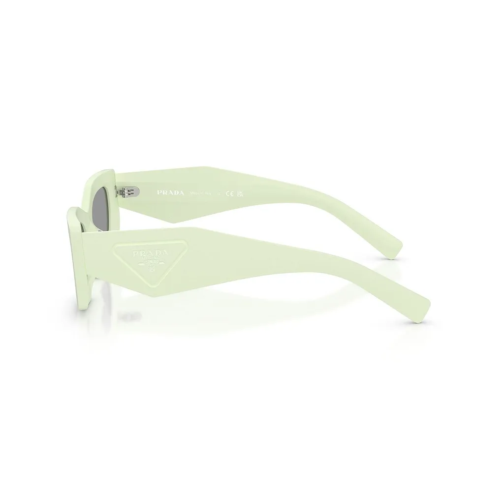 Prada Eyewear Triangular Logo Butterfly Frame Sunglasses