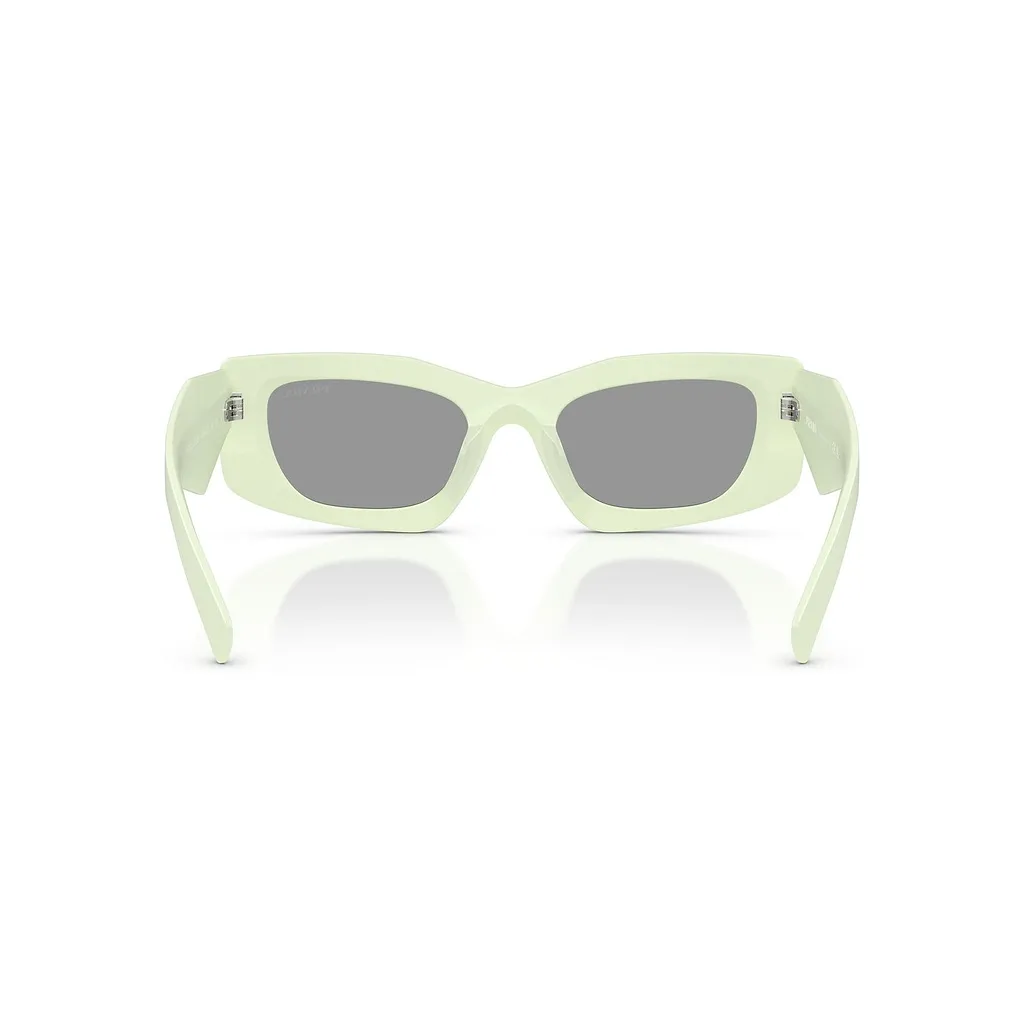 Prada Eyewear Triangular Logo Butterfly Frame Sunglasses