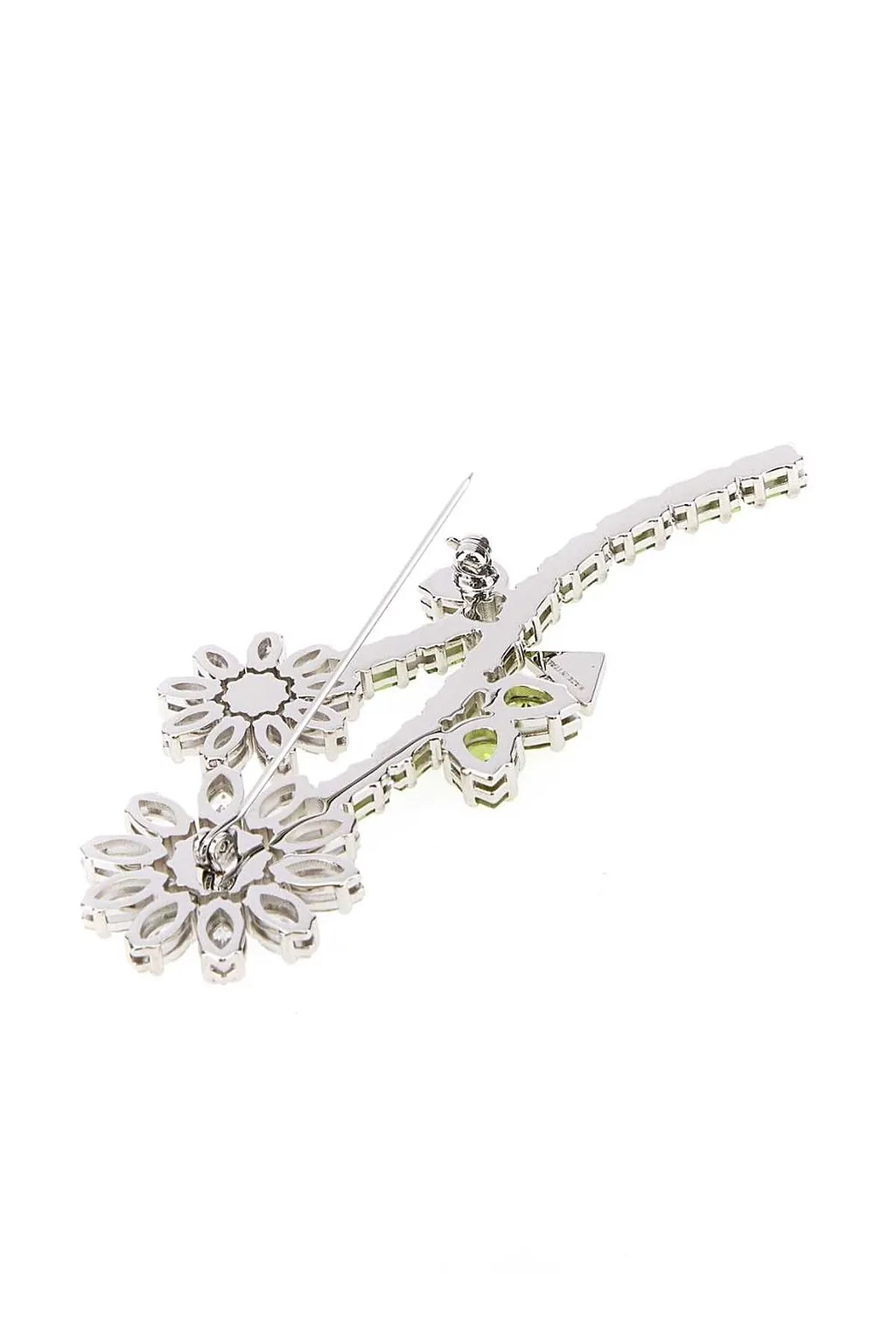 Prada Floral Embellished Brooch