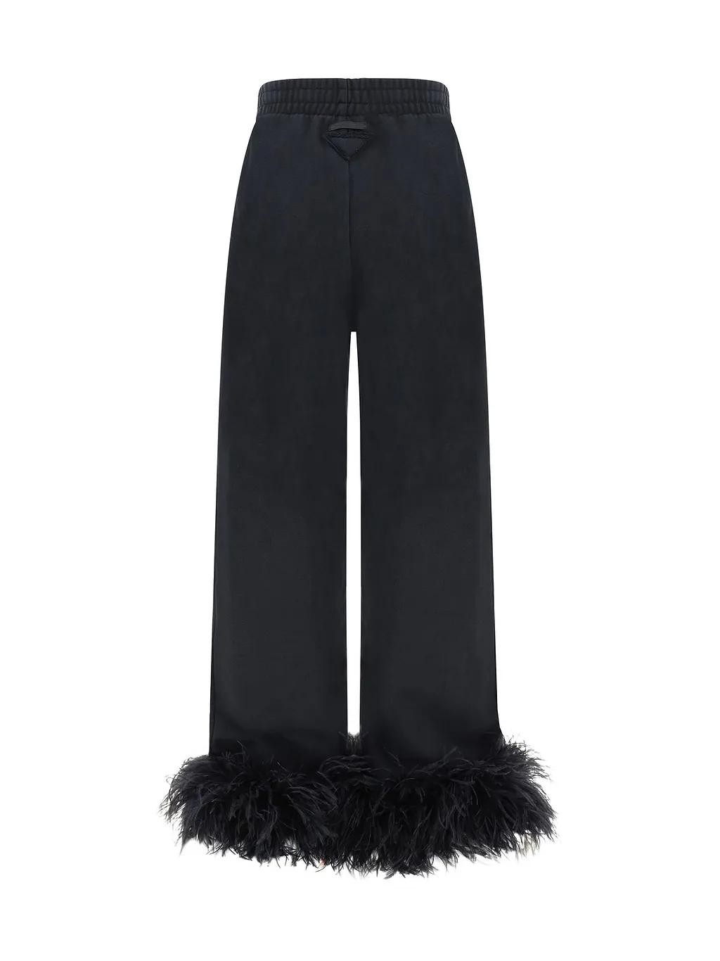 Prada Fluff-Edge Trousers