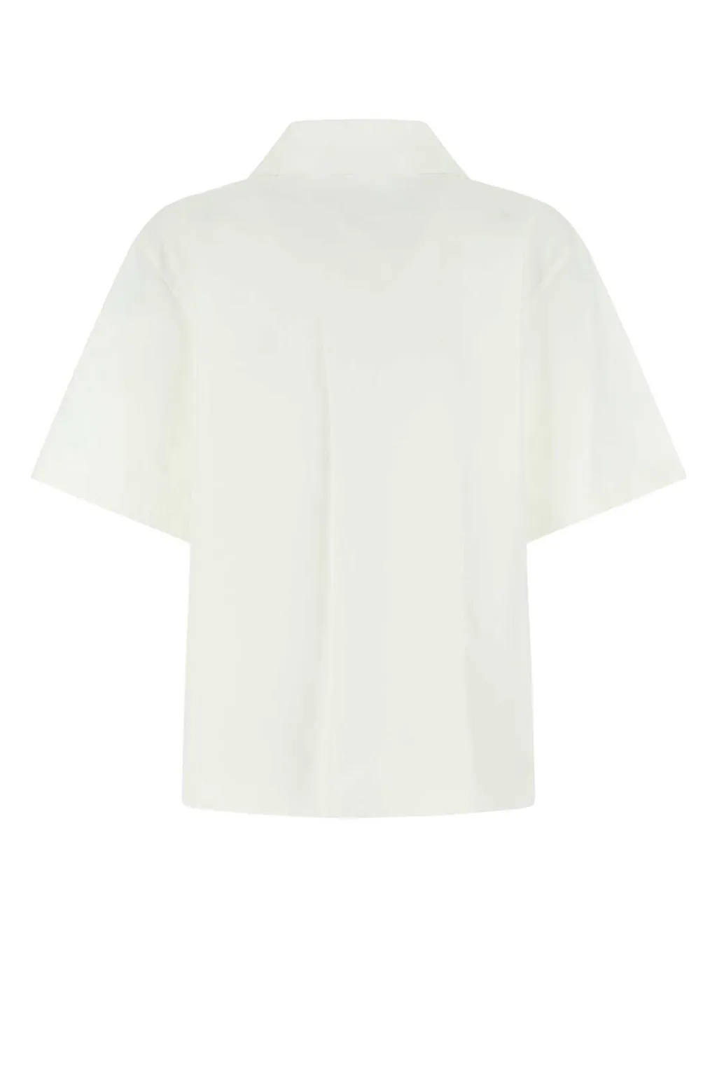 Prada Floral Printed Short-Sleeve Shirt