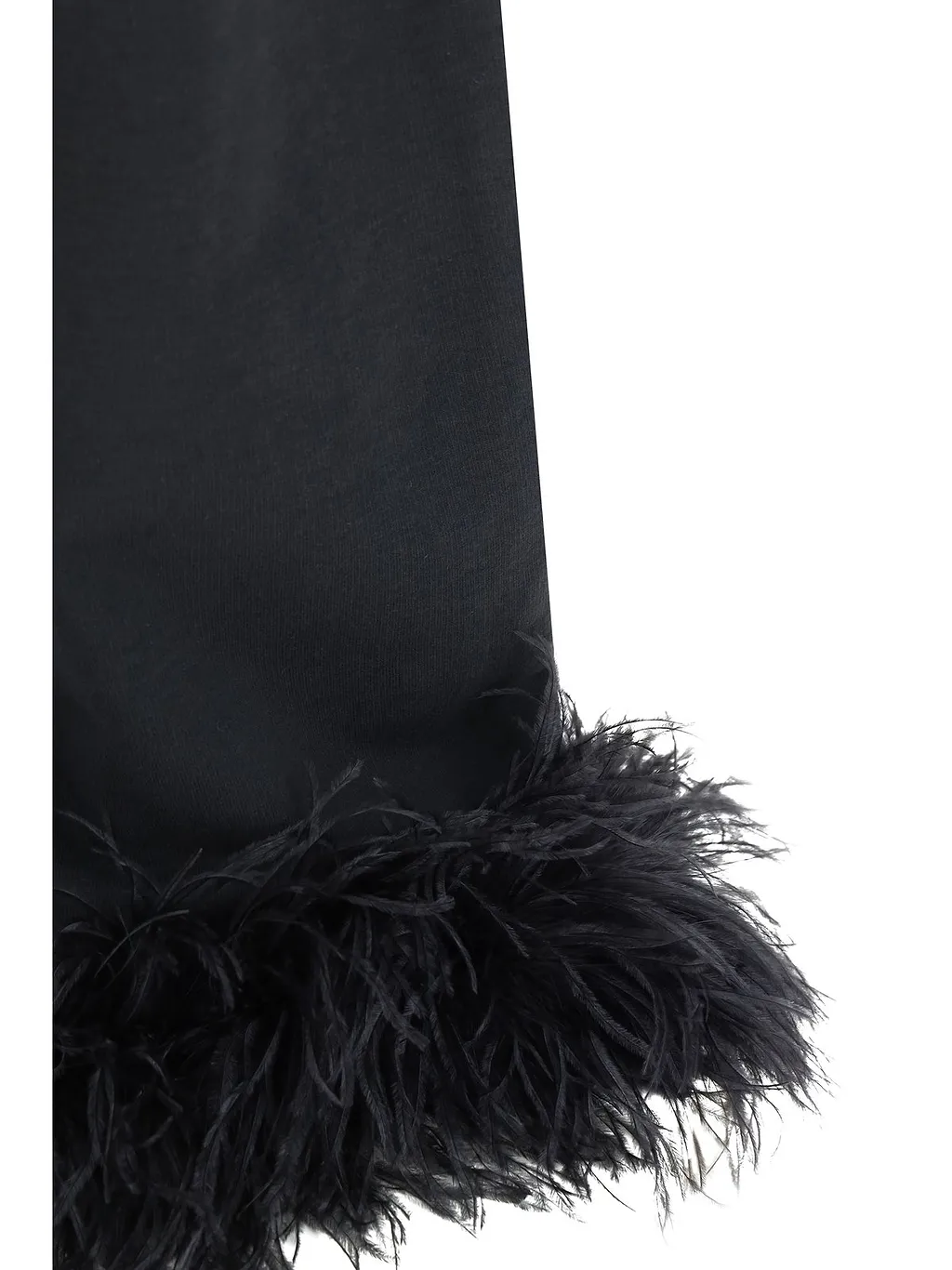 Prada Fluff-Edge Trousers