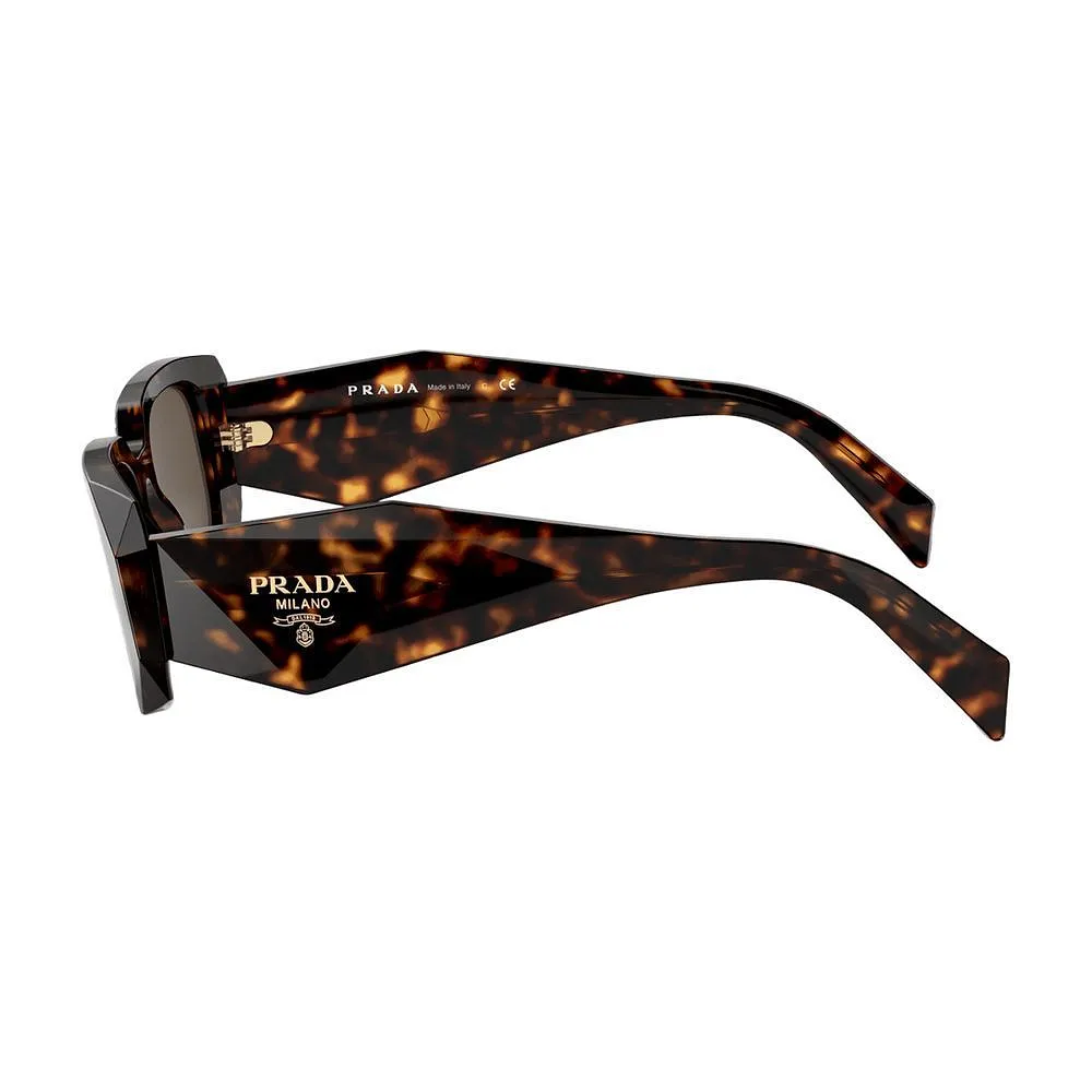 Prada Geometric Acetate Sunglasses