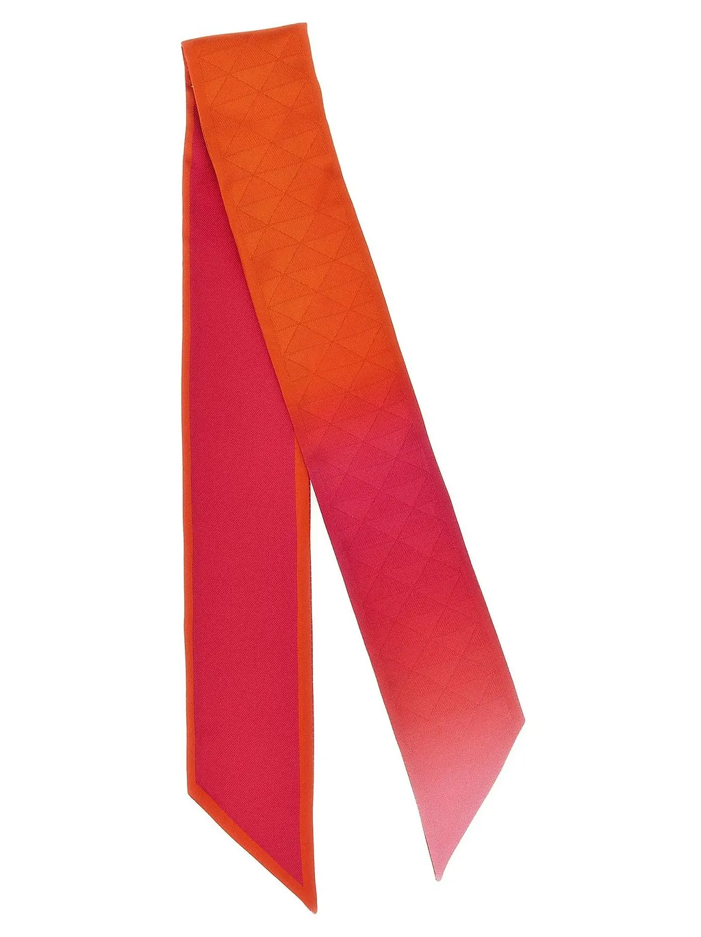 Prada Logo Detailed Finished Edge Scarf