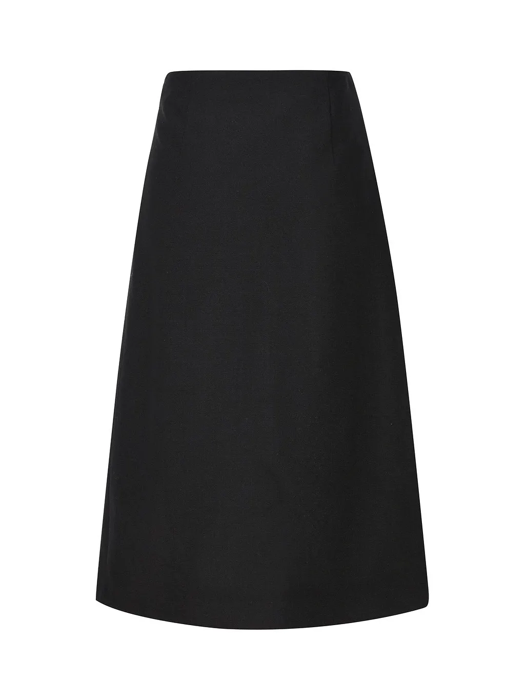Prada High-Waist Midi Skirt
