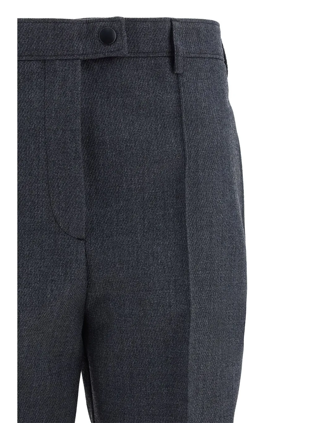 Prada High-Waist Skinny Cut Trousers