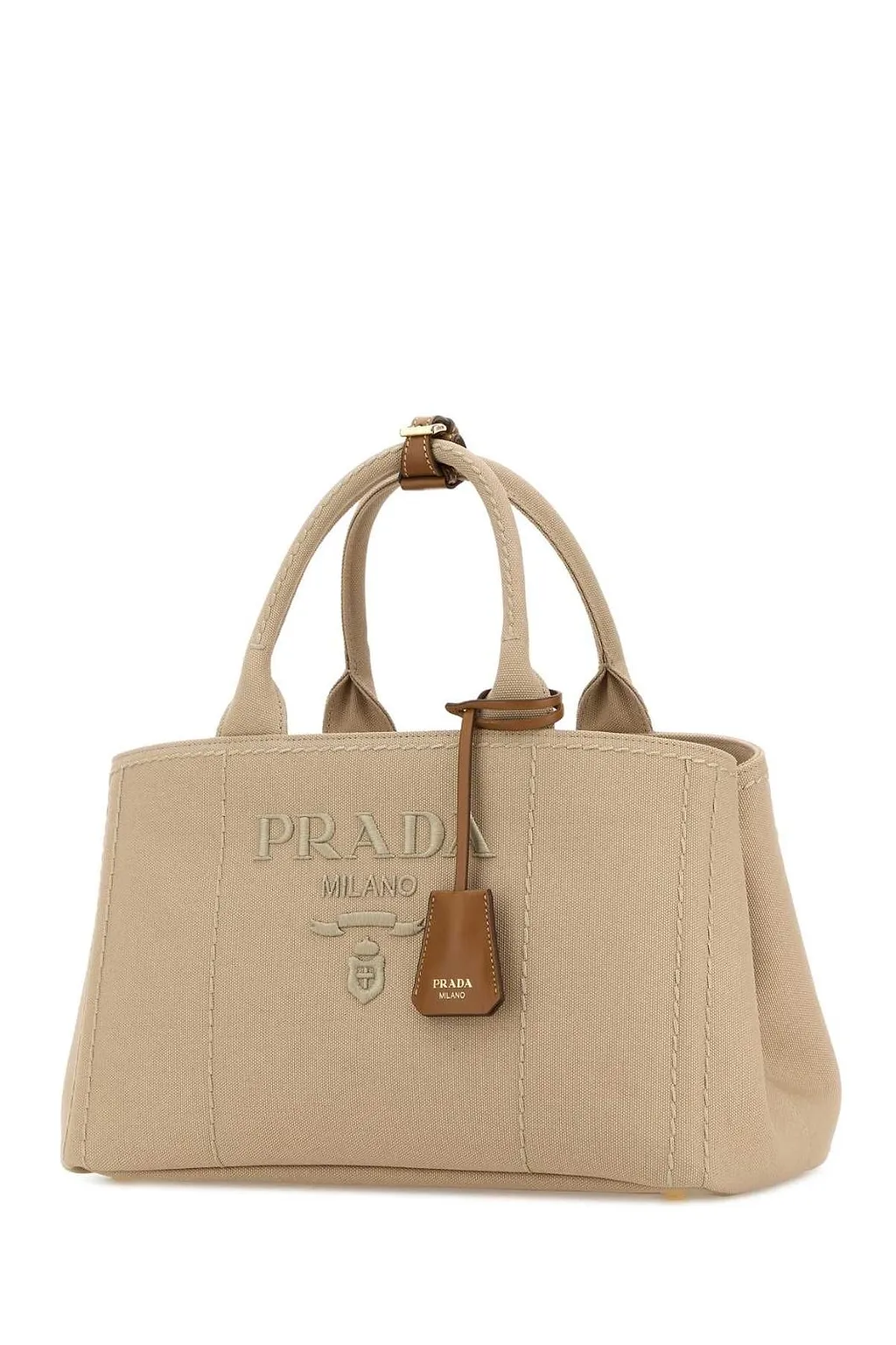 Prada JardiniÈRe Logo Tote Bag