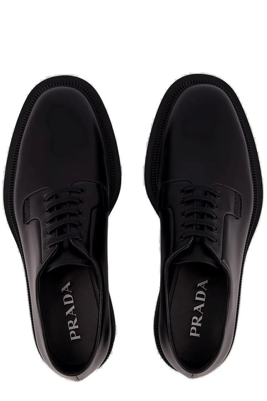 Prada Lace-Up Derby Shoes