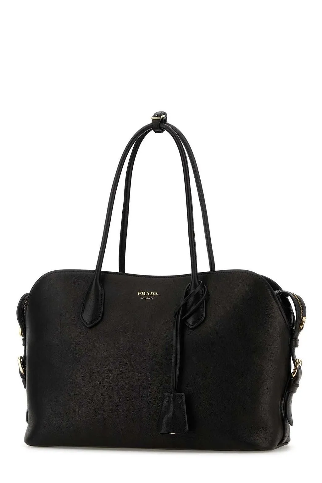 Prada Zip-Up Large Tote Bag