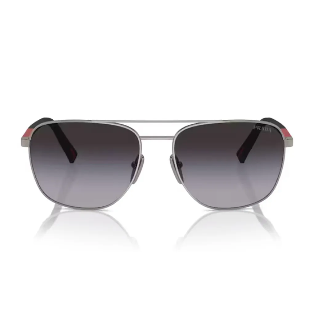 Prada Eyewear Linea Rossa Aviator-Frame Sunglasses